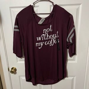 Torrid 4 football tee